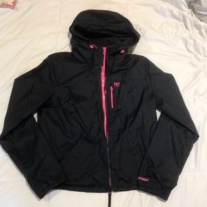 Double zip raincoat